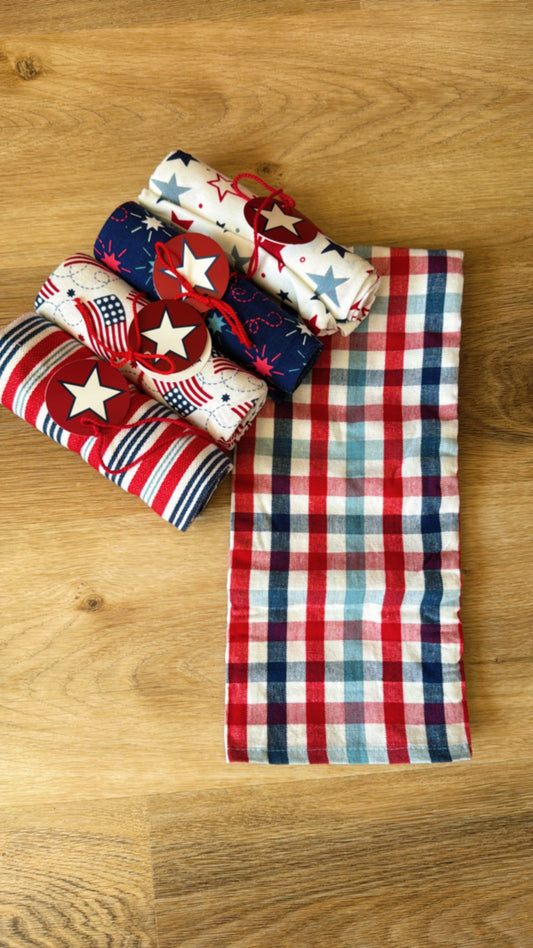 Patriotic Dish Towels