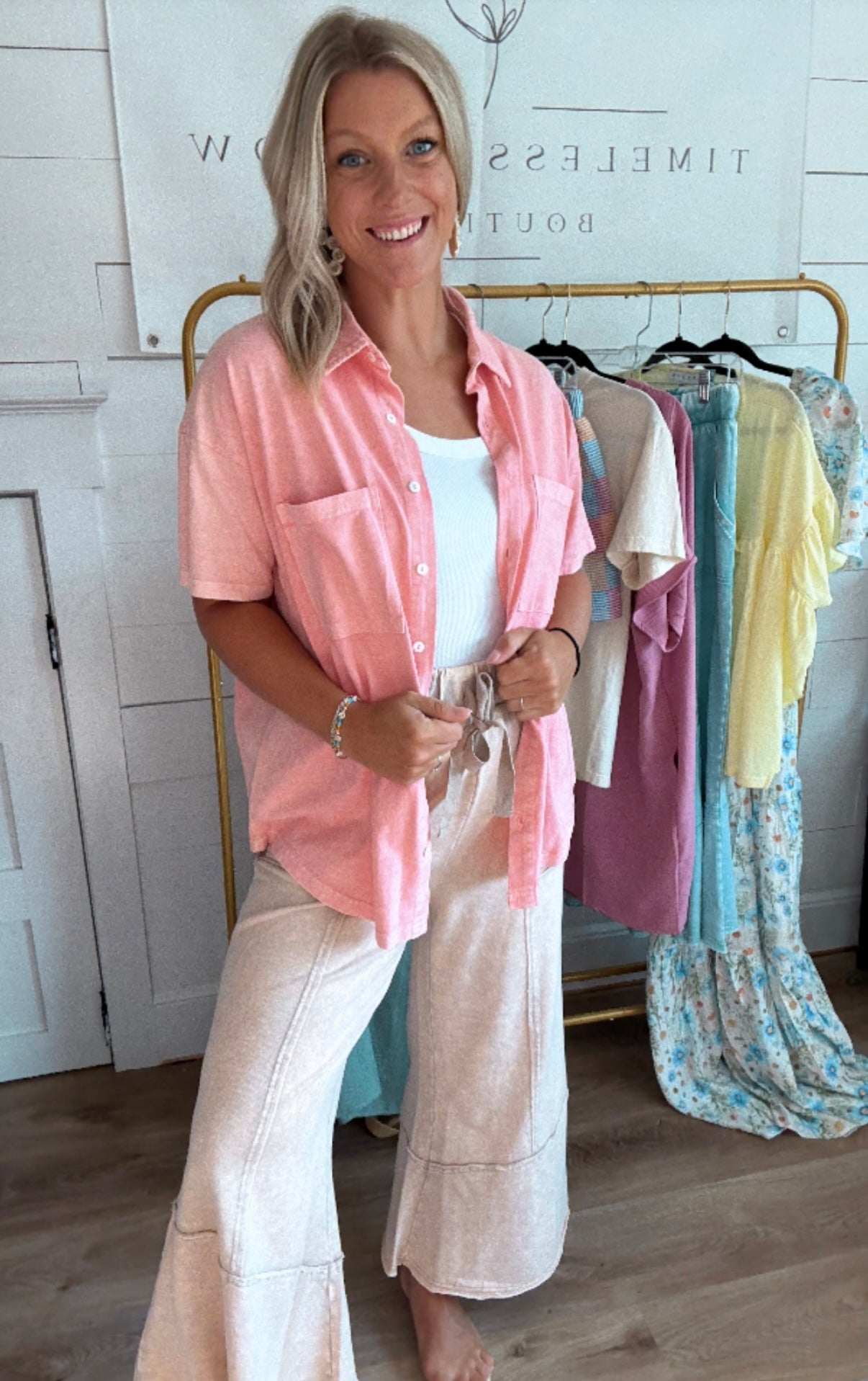Blush Tide Top
