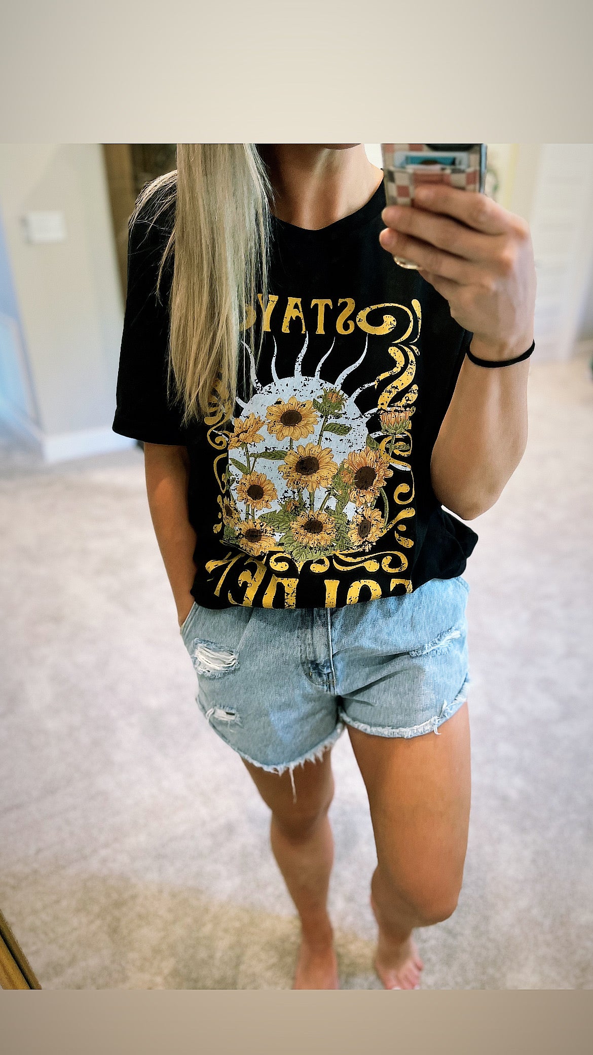 Stay Golden Oversized Tee