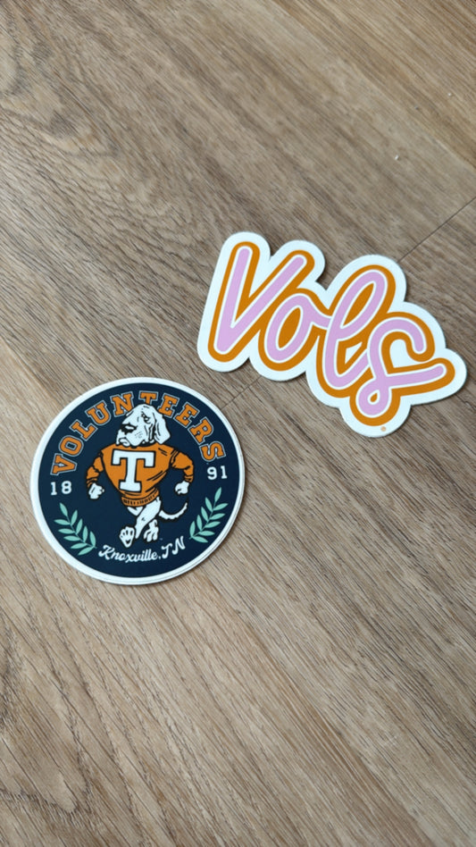 VOLS Stickers
