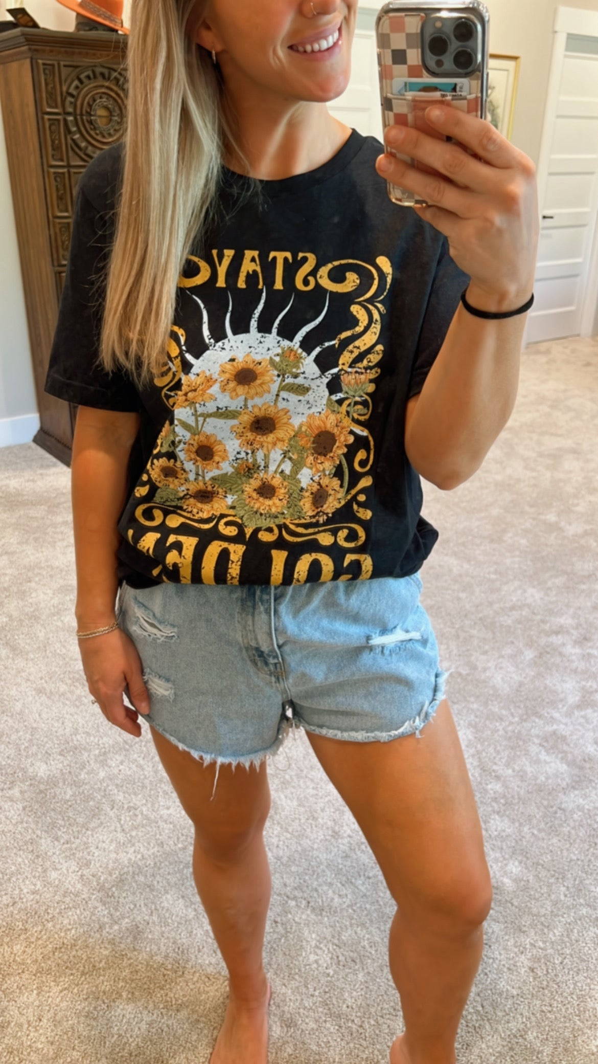 Stay Golden Oversized Tee