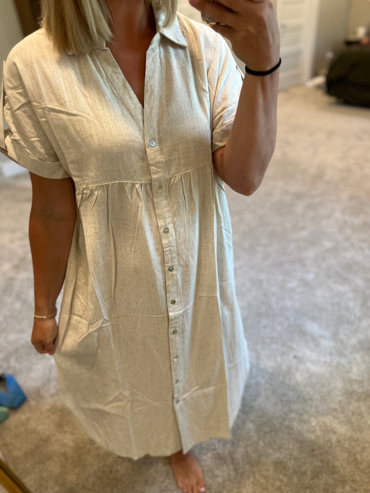 Lovely Linen Dress