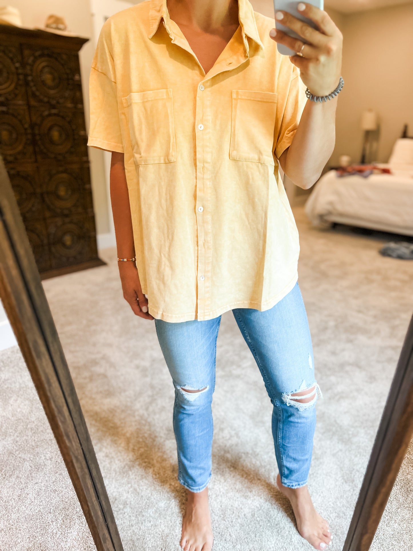 Resy Button Down Top