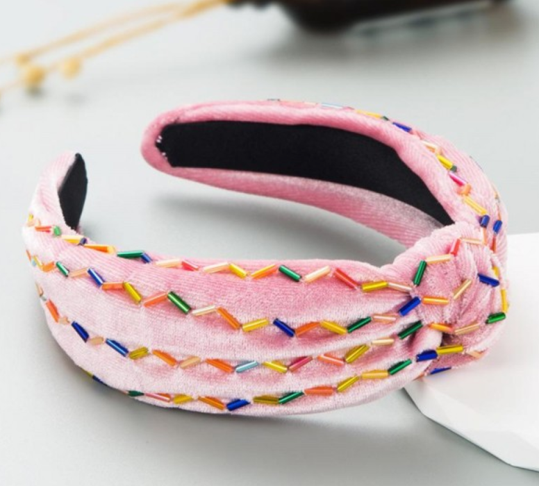 Sprinkle Pink Headband