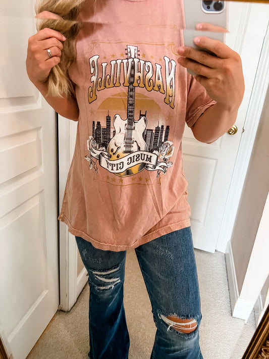 NASHVILLE Oversized Tee