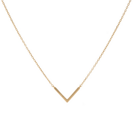 Simple V Necklace